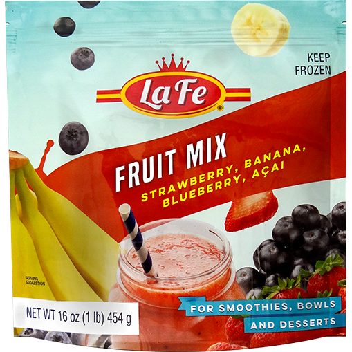 Fruit Mix – Strawberry, Banana, Blueberry, Açai